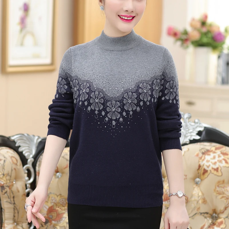

Turtleneck Sweater Woman 2025 Autumn Winter Korean Fashion Pullover Femme Womens Clothing Long Sleeve Top Sweaters