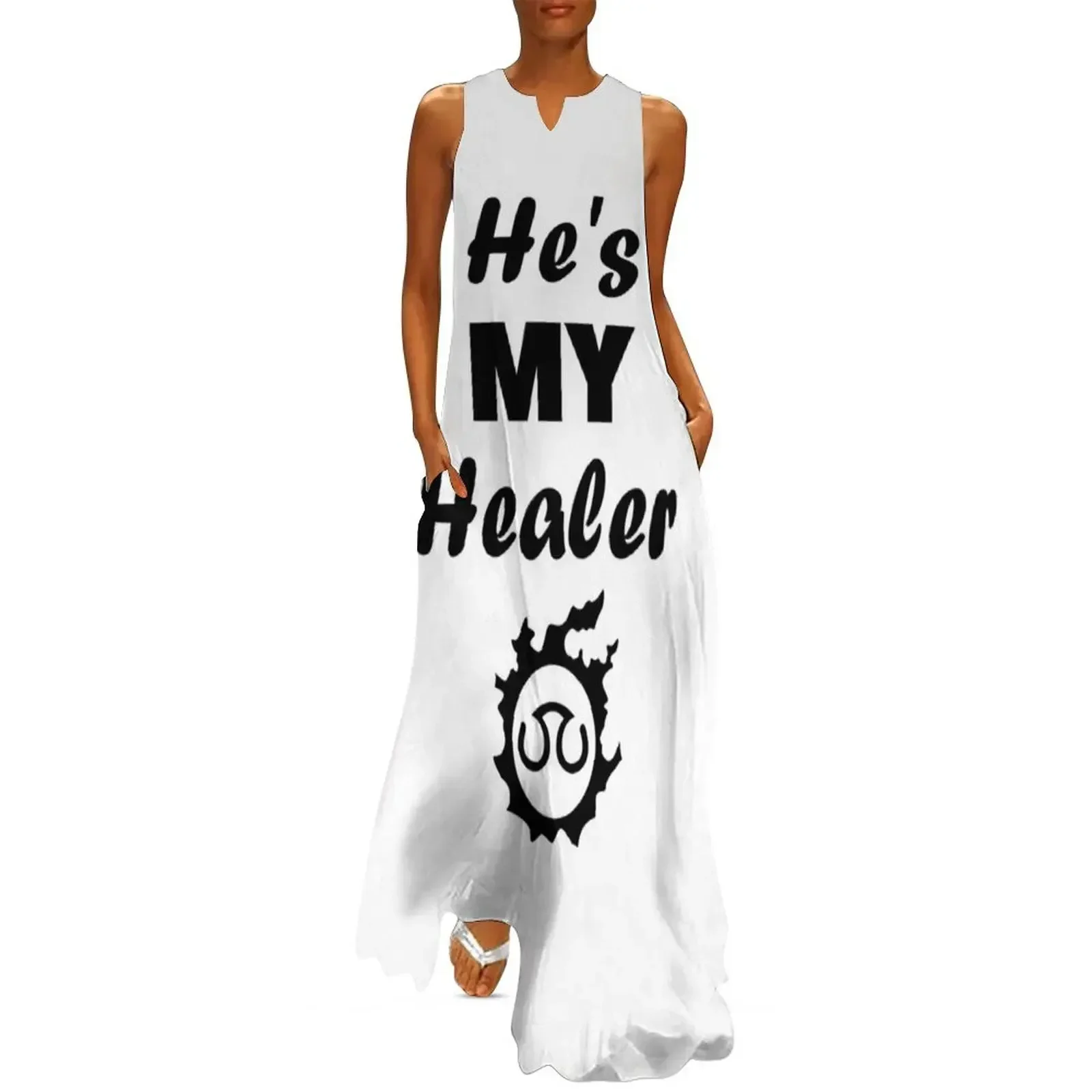 

FFXIV He's My Healer - Scholar SCH Long Dress Party dresses dress women summer 2025 fairy dress