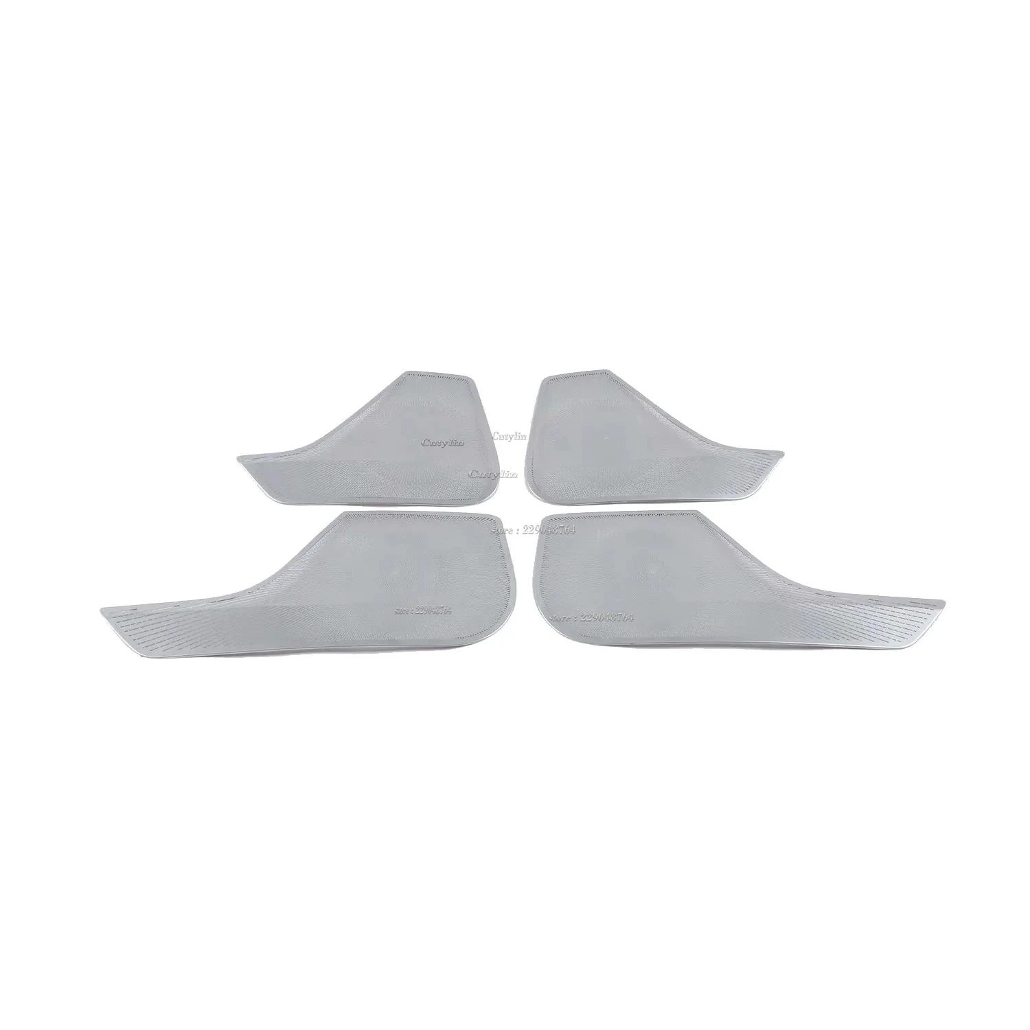 For Skoda Octavia Mk4 RS Pro 2021 2022 A Pillar Audio Speaker Trim Bezel Cover Garnish Door Loudspeaker Cover Accessories