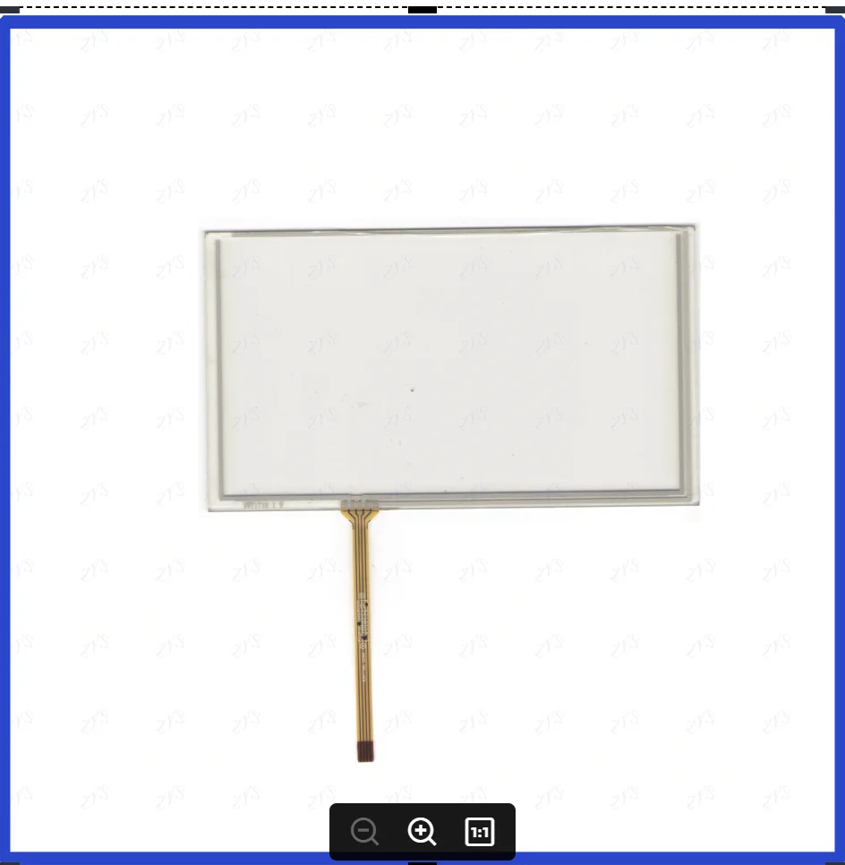 For Kenwood DDX315  4 lines  resistive touch panel for Car DVD Industrial DDX315