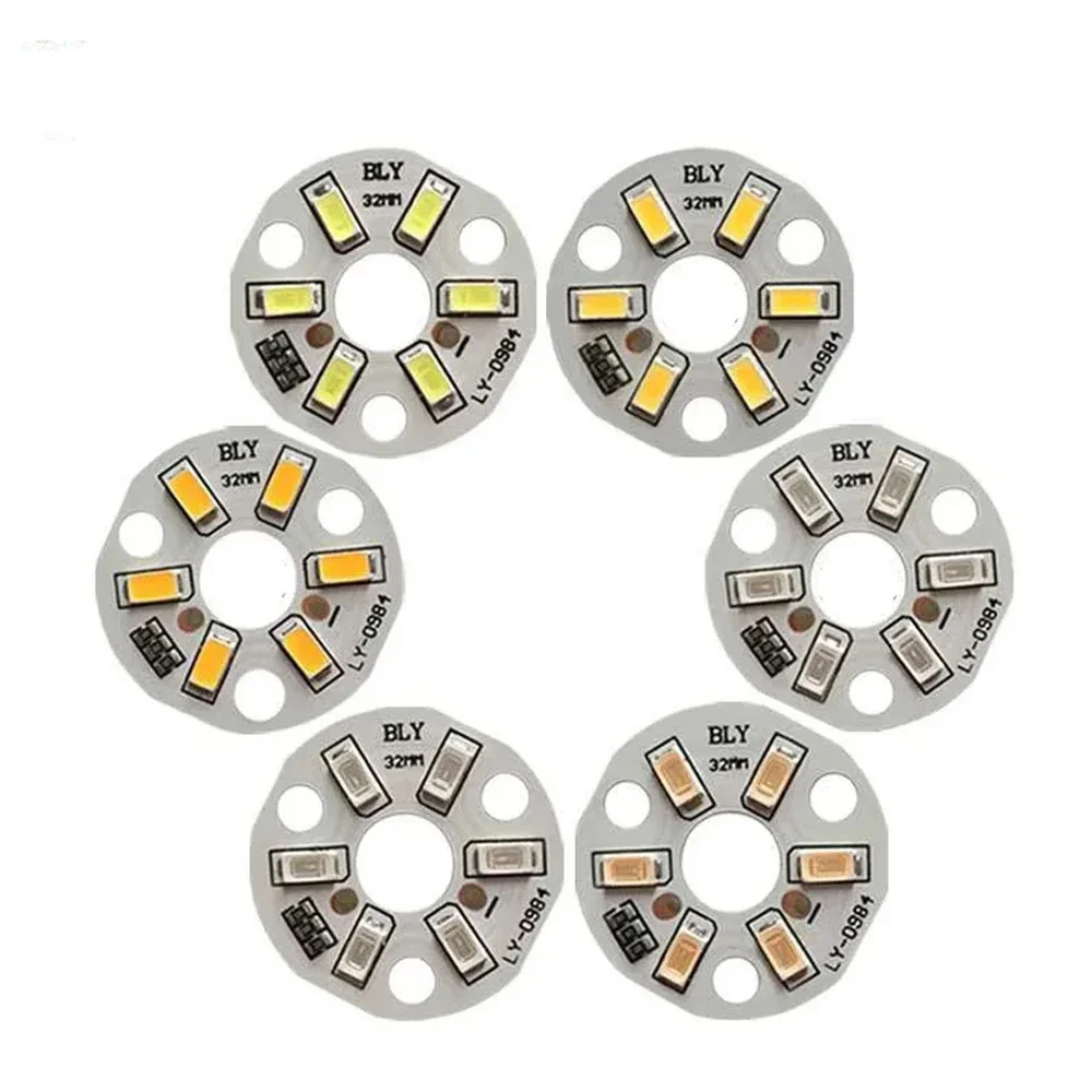 3W LED 램프 구슬 5V LED 5730 SMD 라운드 변환 램프 소스 따뜻한 흰색 녹색 파란색 빨간색 노란색 DIY Bight 라이트 패널 빛