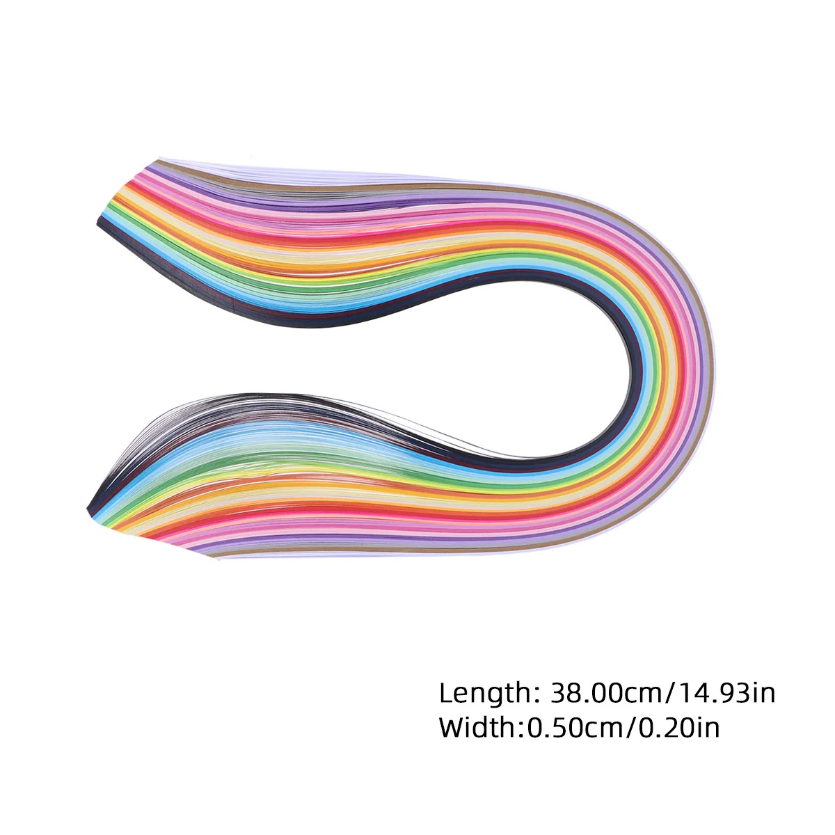 Paper Quilling Strips 520 Strips 26 Colors 5mm for Artistic DIY Projects Home Classroom Party Decoration Gifts
