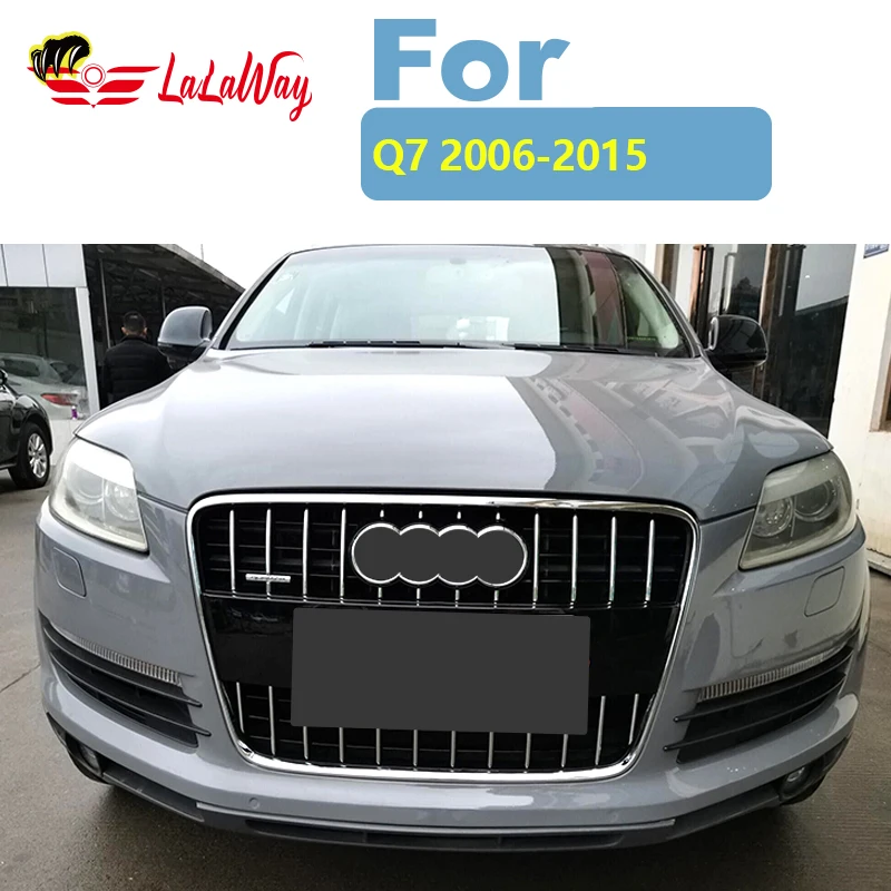 For Audi Q7 2006 07 08 09 10 11 12 13 14 2015 Honeycomb Mesh Fog Light Open Vent Grille Intake Cover Grill Parts