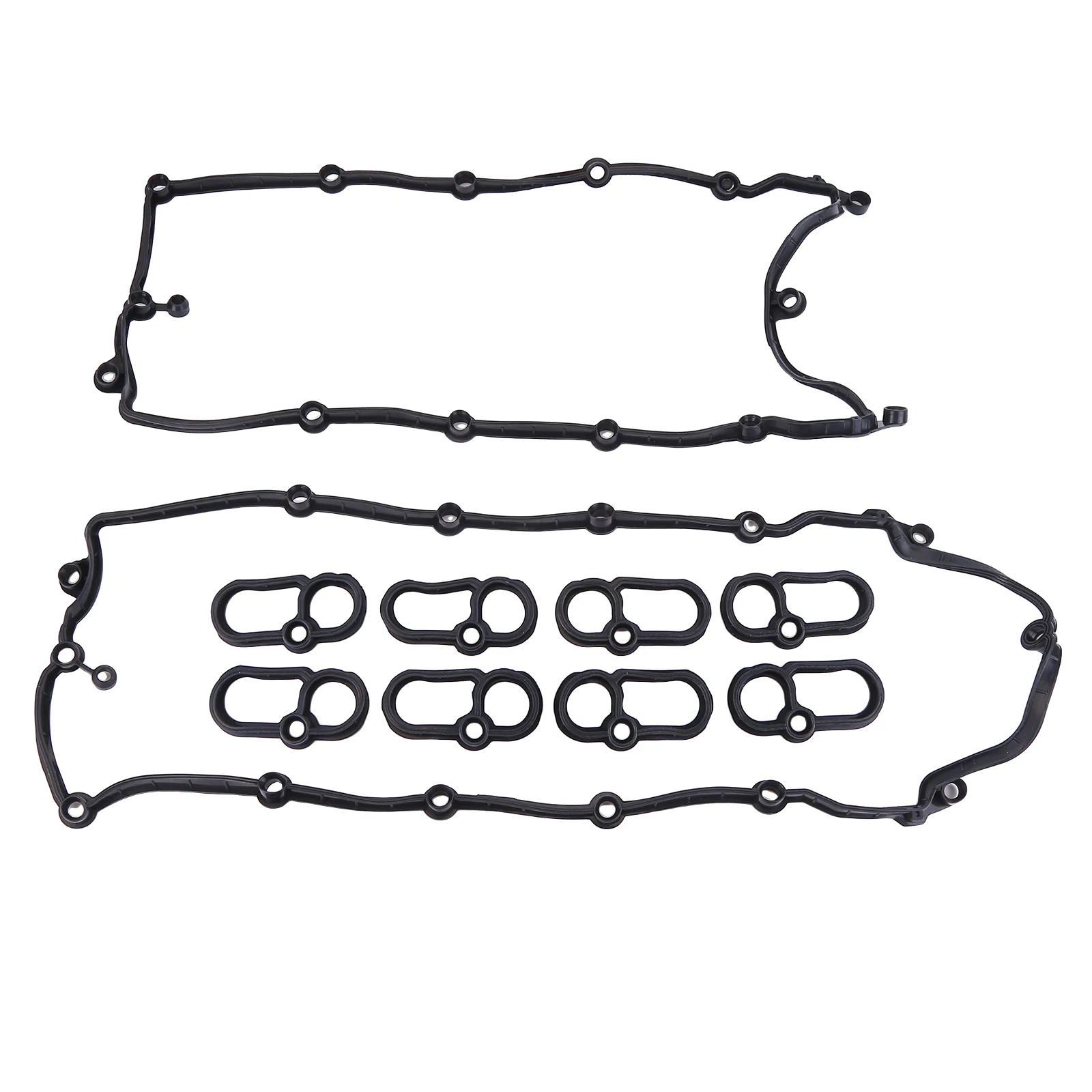 

Engine Valve Cover Gasket Set Compatible for LandRover LR4/ Discovery 4 5.0L V8 Replaces LR010882 LR010789