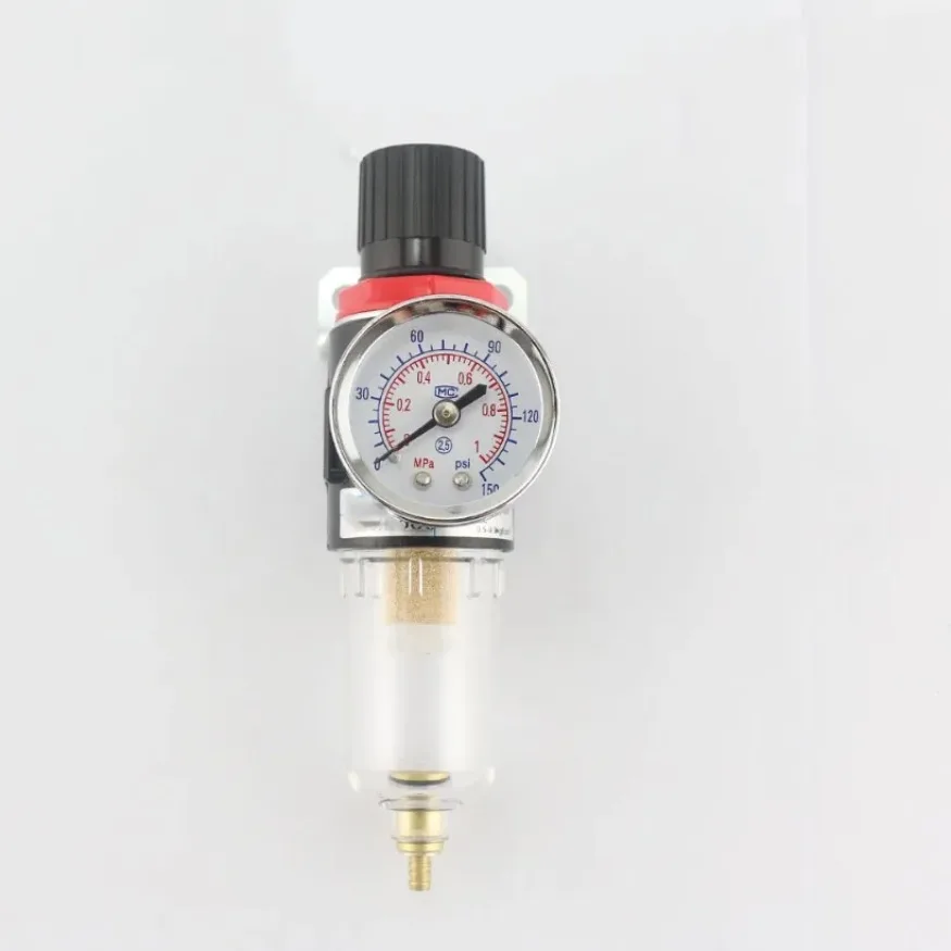 AFR-2000 1/4 Fitting 8mm Pneumatic Filters Filter For Air Compressor Moisture Separator Pressure Regulator Oil Water Separators