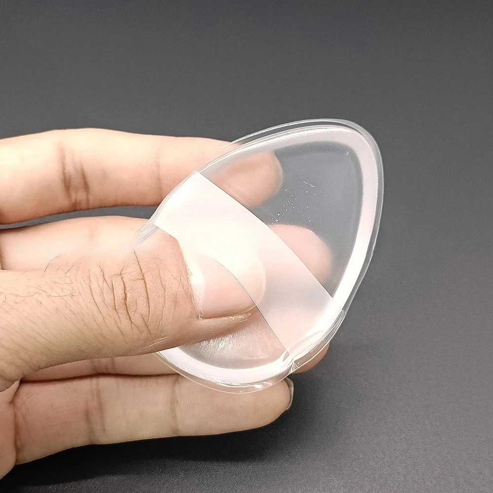 Makeup Puff Silicone BB Cream Liquid Foundation Makeup Sponge Facial Cosmetic Blender Blending Puff Transparent Jelly Puff