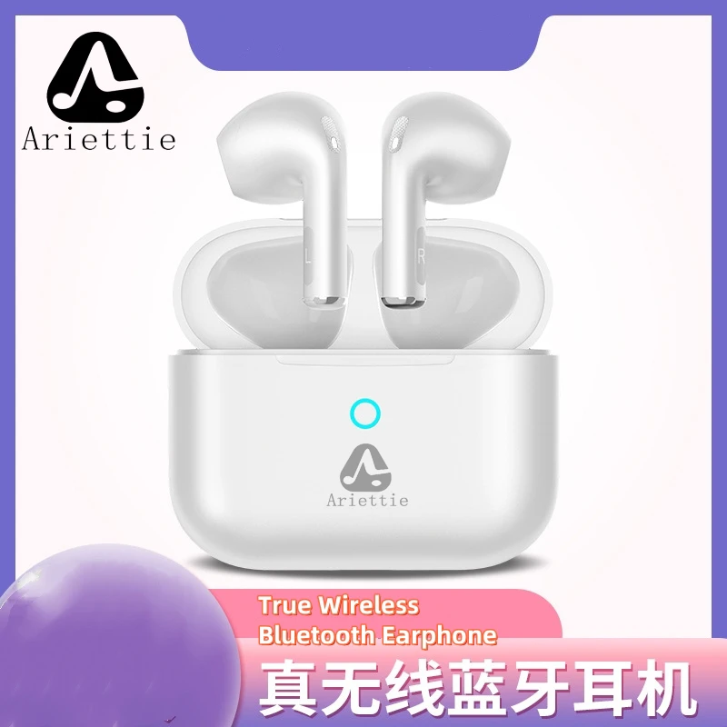 Original Ariettie D20 Earphone TWS Bluetooth Headset HiFi Wireless Headphone Mic Noise Reduction Earbuds Sport Motion Pods