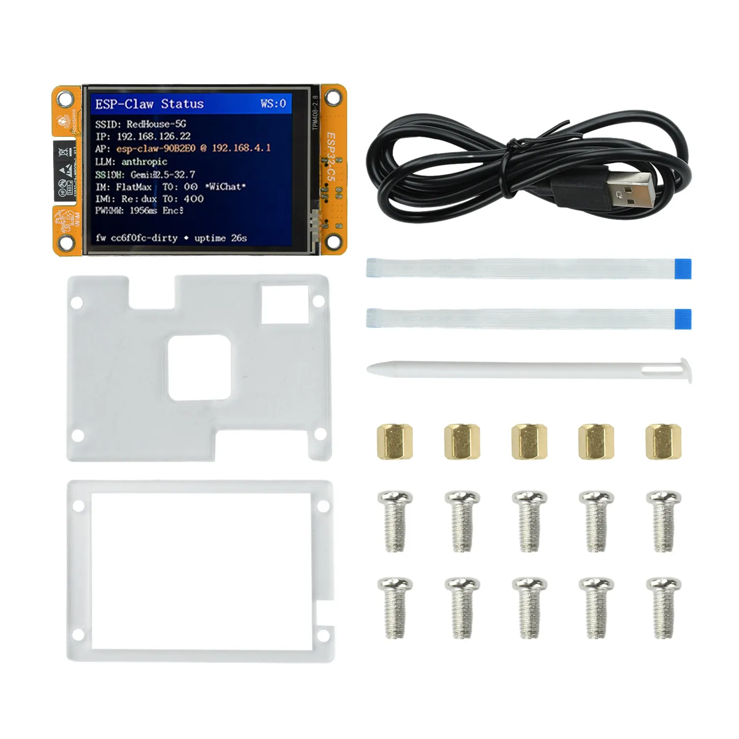 ESP32-C5 Dual-Frequency WiFi Development Board Zigbee 3.0 2.8