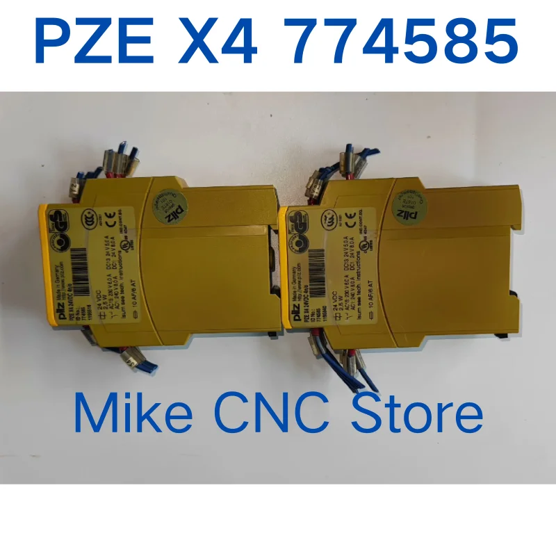 Second hand PZE X4 774585 safety relay tested OK and shipped quickly