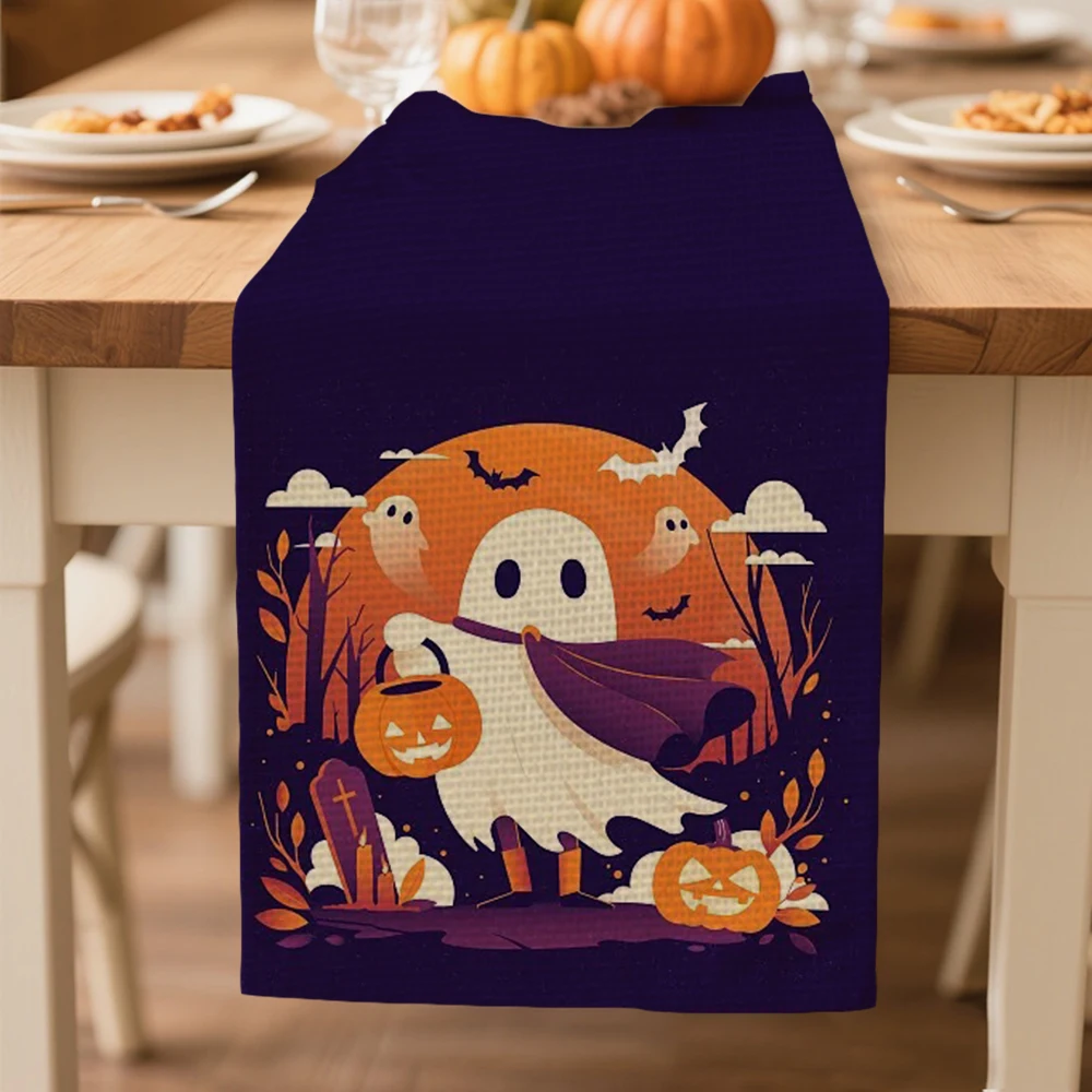 

Halloween table runners autumn Table decoration and accessories for Harvest Festival Day Thanksgiving Day tablecloth