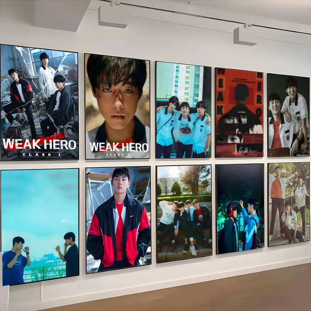 W-Weak Hero Class 1 Poster, Retro-Poster, Kunst, Wohnzimmerdekoration