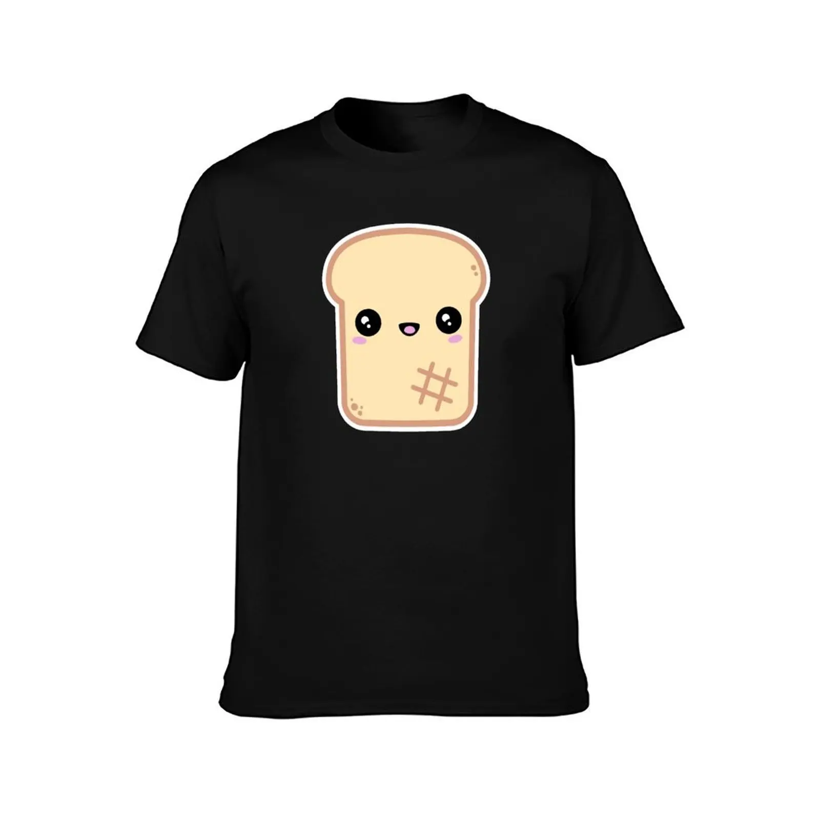 Cute Toast T-Shirt Regular Fit Plain Tee Shirt T-Shirt