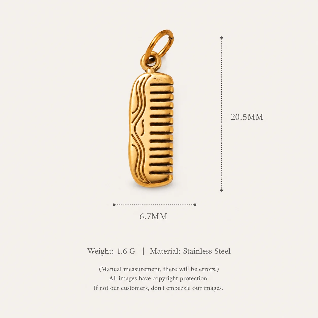 Edelstahl Süße und Frische Beliebte Kerzen-Schleife Stern DIY Anhänger Charms Schmuckherstellung – Detail 5