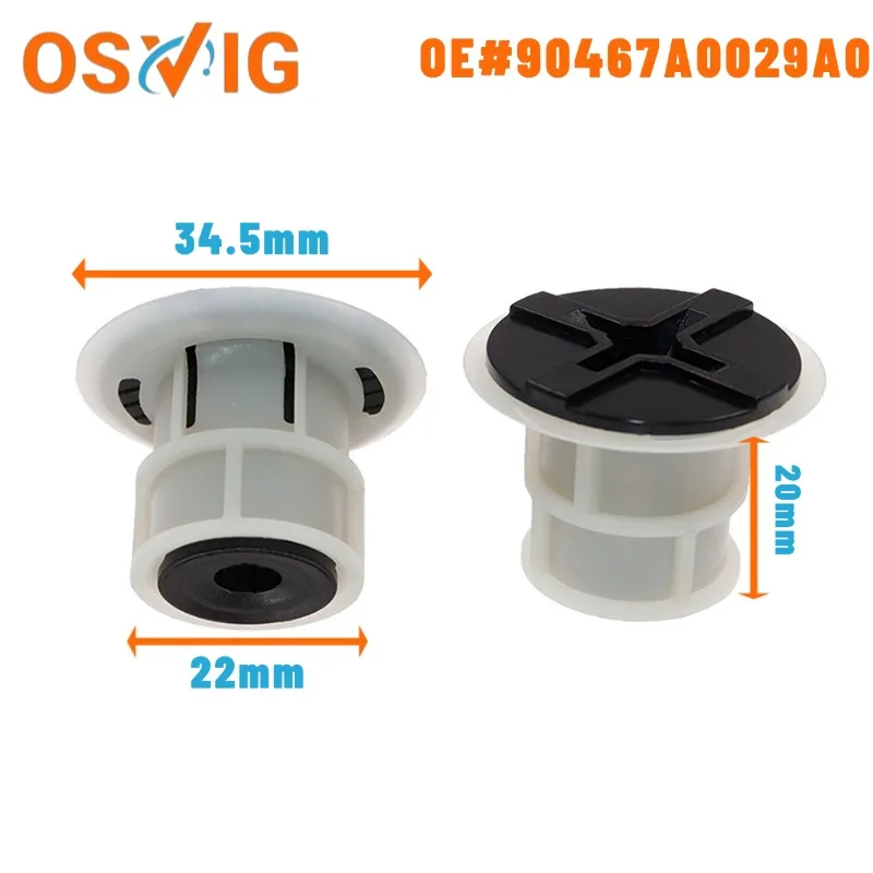 

4PCS OE#90467A0029A0 90467A0030C0 Applicable to Toyota Lexus engine lower fender shield chassis fixing clip