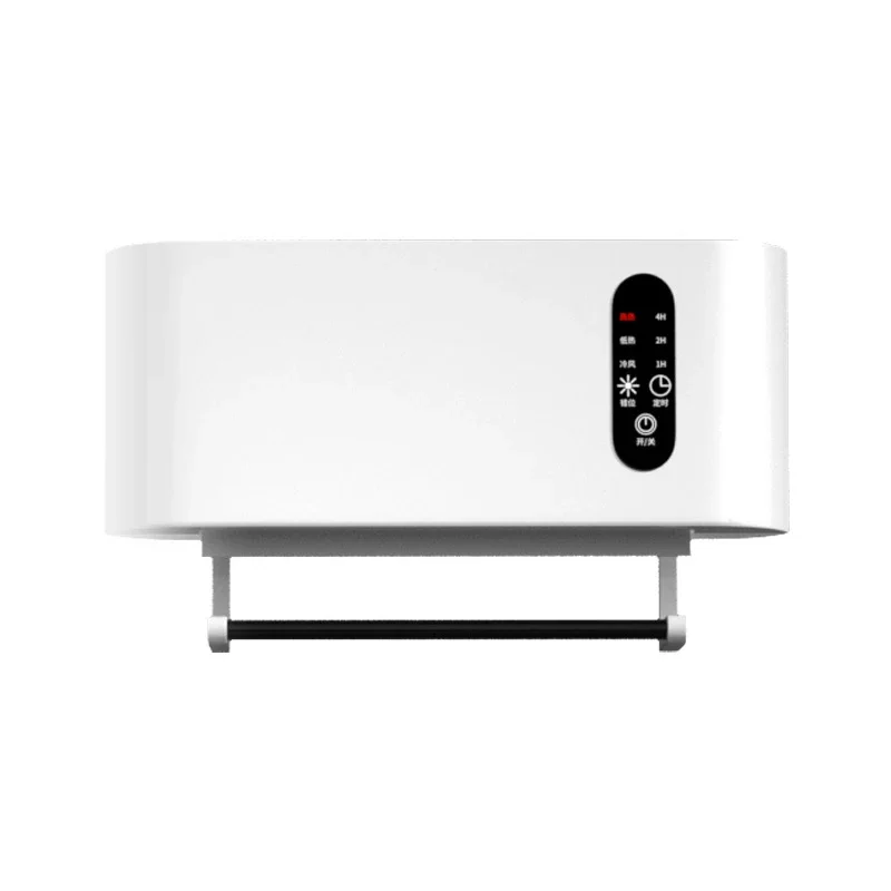 for Wall-mounted heater, 2000W household air heater, desktop remote control hot air fan, bathroom instant electric heater