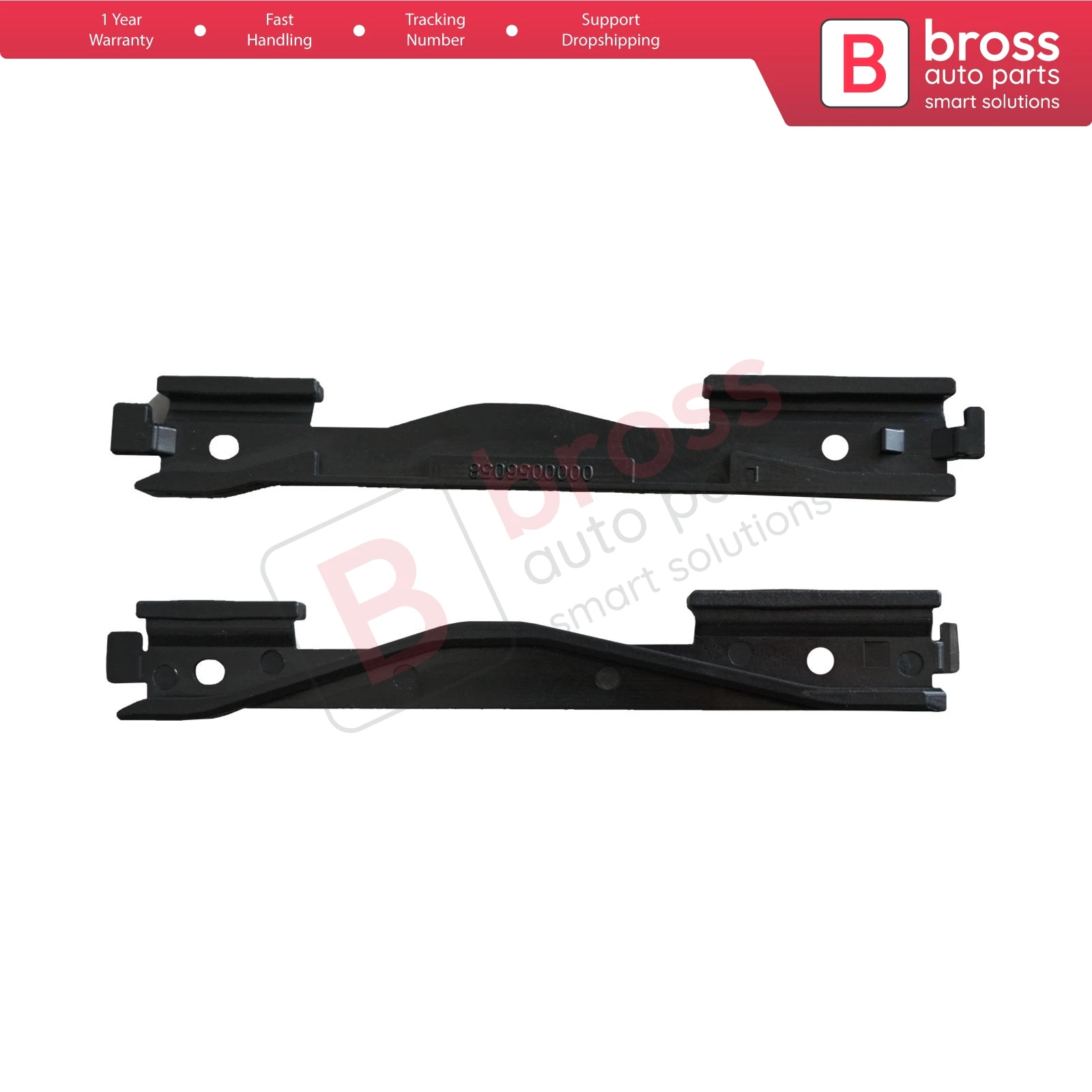 BSR556 2 Pieces Sunroof Plastic Repair Kit Left and Right 50006393 for Hyundai I30 Freelander MK2 L359 Qashqai Modus Grand Modus