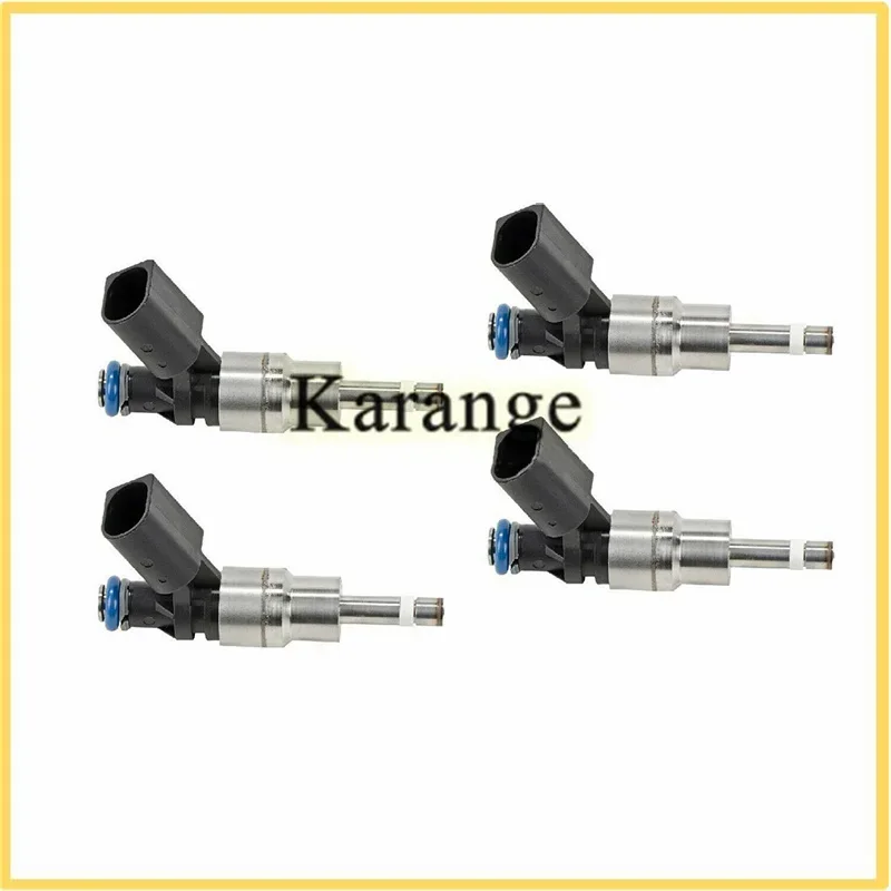 4PCS 06F906036F Fuel Injector 06E906036A For Audi A3 A4 A6 2.0 For VW EOS Golf Jet ta Passat 2.0 2001- 0261500020 Remanufactured