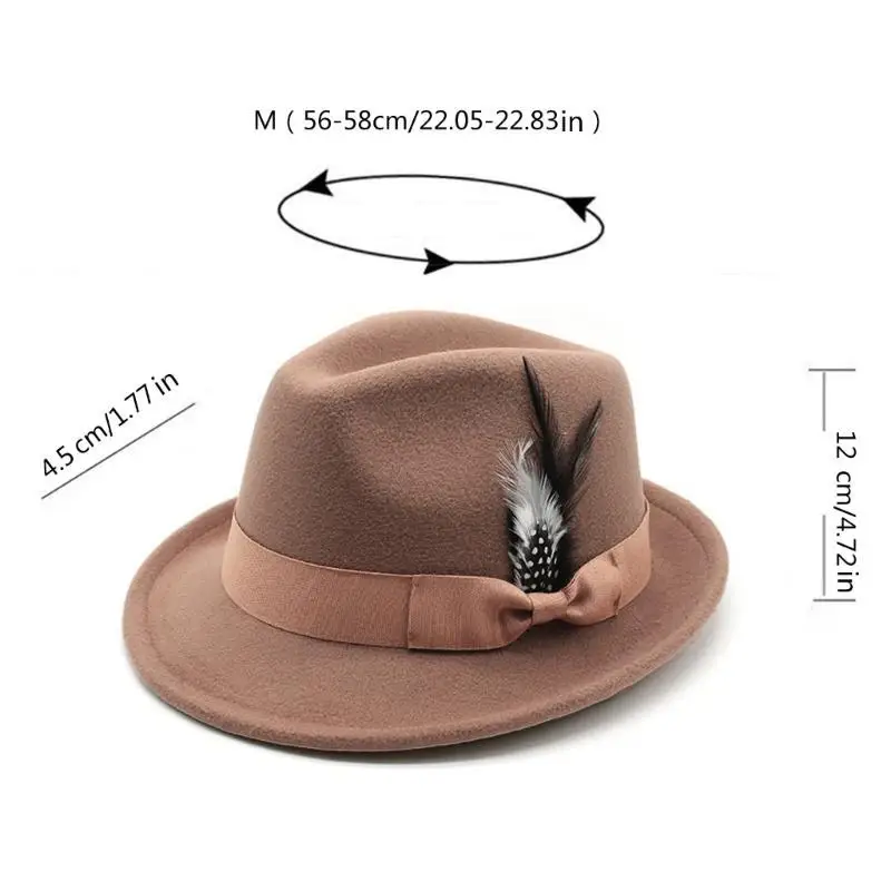 R1WE قبعة مهرجان أكتوبر فيلت بنما JazzHat MagicShow قبعة الكرنفالات ملحقات الحفلات