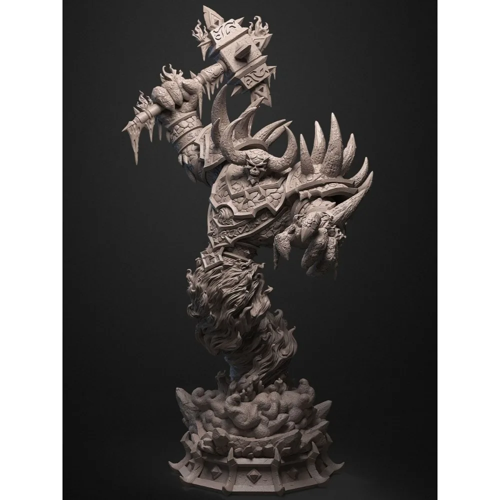 1PC Rag Firelord High-precision Split Parts of Resin Unpainted 3D Printed Model DIY Coloring and Self-asseembly Statue Figurine