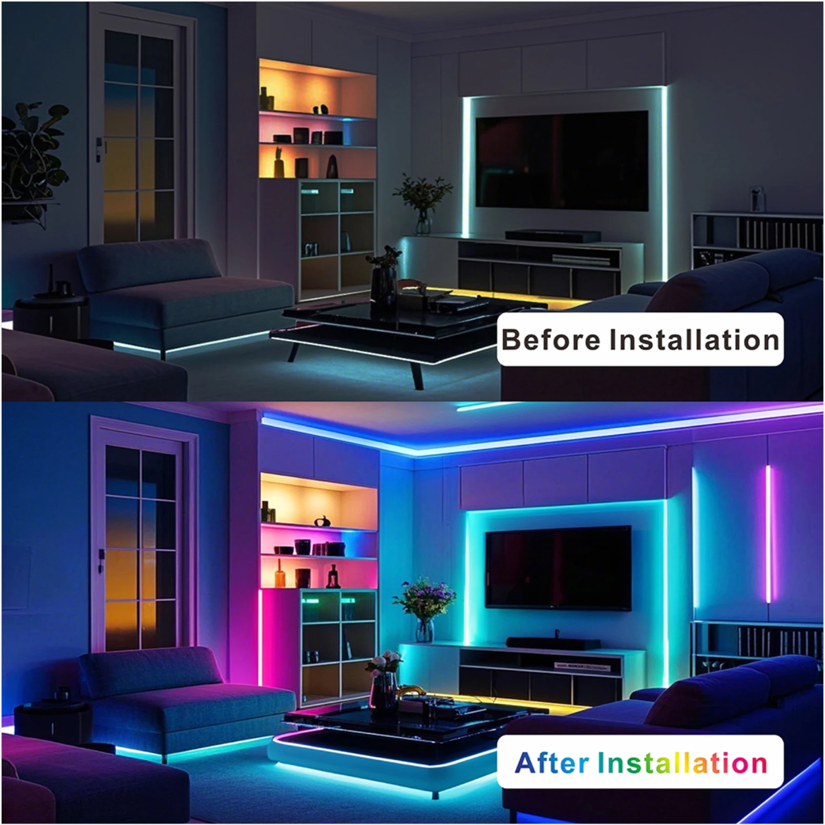 5 متر/لفة WS2815 DC12V (WS2813/WS2812B) شريط إضاءة بكسل LED RGB قابل للعنونة بشكل فردي LED ثنائي الإشارة 30/60/144 بكسل/Led/m