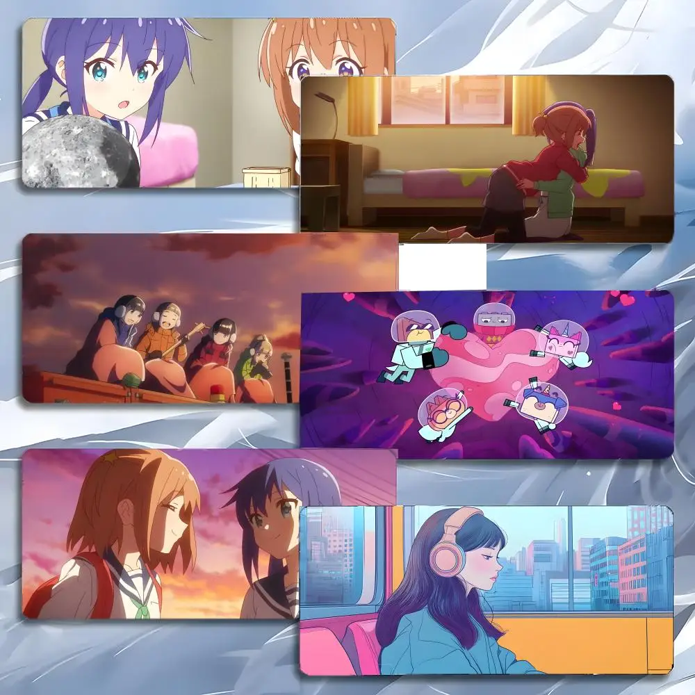 anime sweet A-Asteroid in Love Mouse Pad Mousepad Large Gaming LockEdge Thickened PC Table Desk Mat