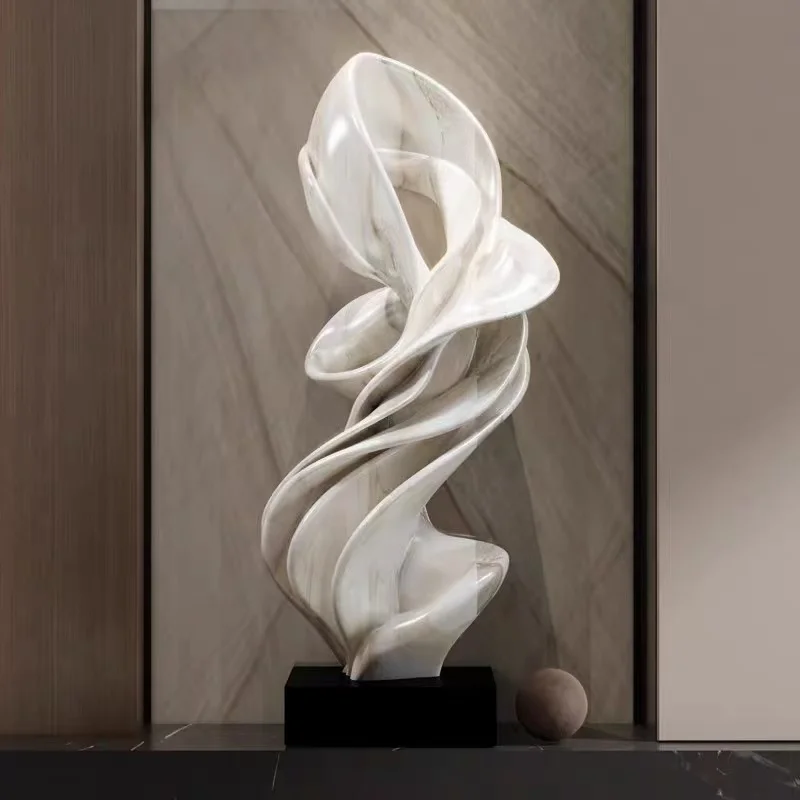 60X25X21CM Artistic Home Sculpture Ornaments Living Room Corridor Hotel Lobby and Entrance Hall Floor-standing Decorations