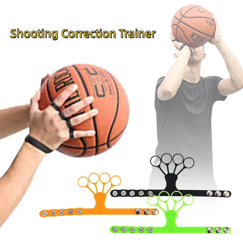 Basketball Shooting Aid Silicone Training Equipment Basketball Pitching Training Corrector Shooting Posture Hand Holder