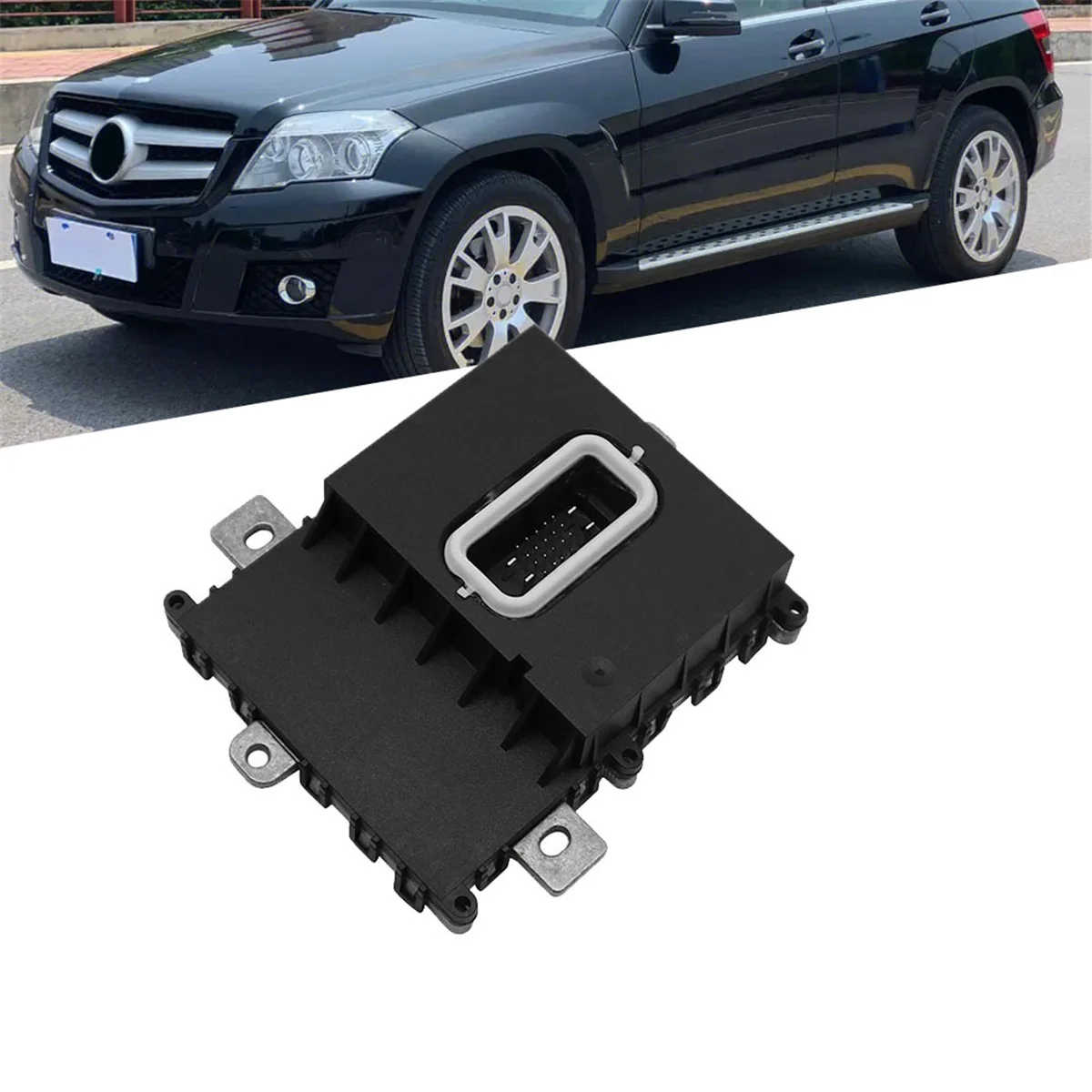 Dne-zCar المصباح AFS وحدة التوجيه A2048708326 لمرسيدس بنز GLK X204 2008-2012 زينون العلوي التحكم في الكمبيوتر