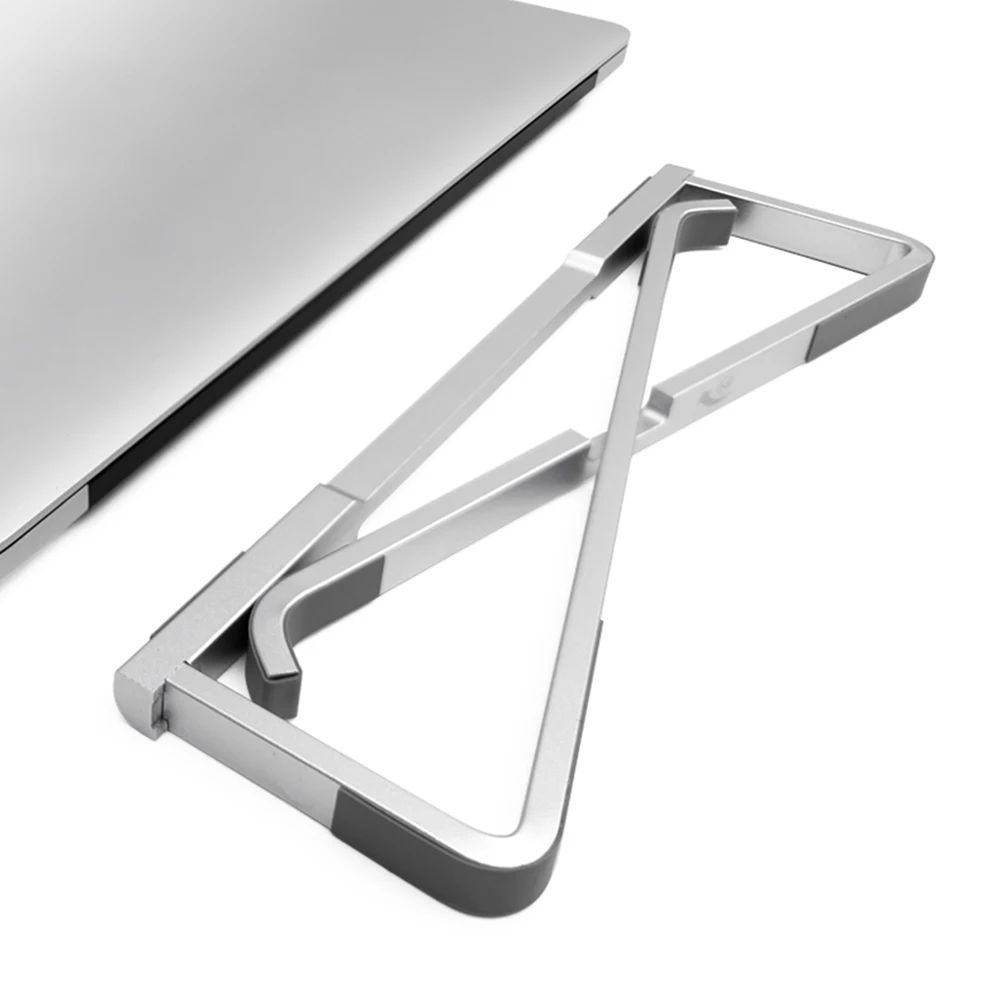 حامل كمبيوتر محمول للمكتب، حامل كمبيوتر مريح قابل للطي، حامل كمبيوتر محمول من سبائك الألومنيوم لجهاز MacBook Air/Pro Dell HP Lenovo ThinkPad