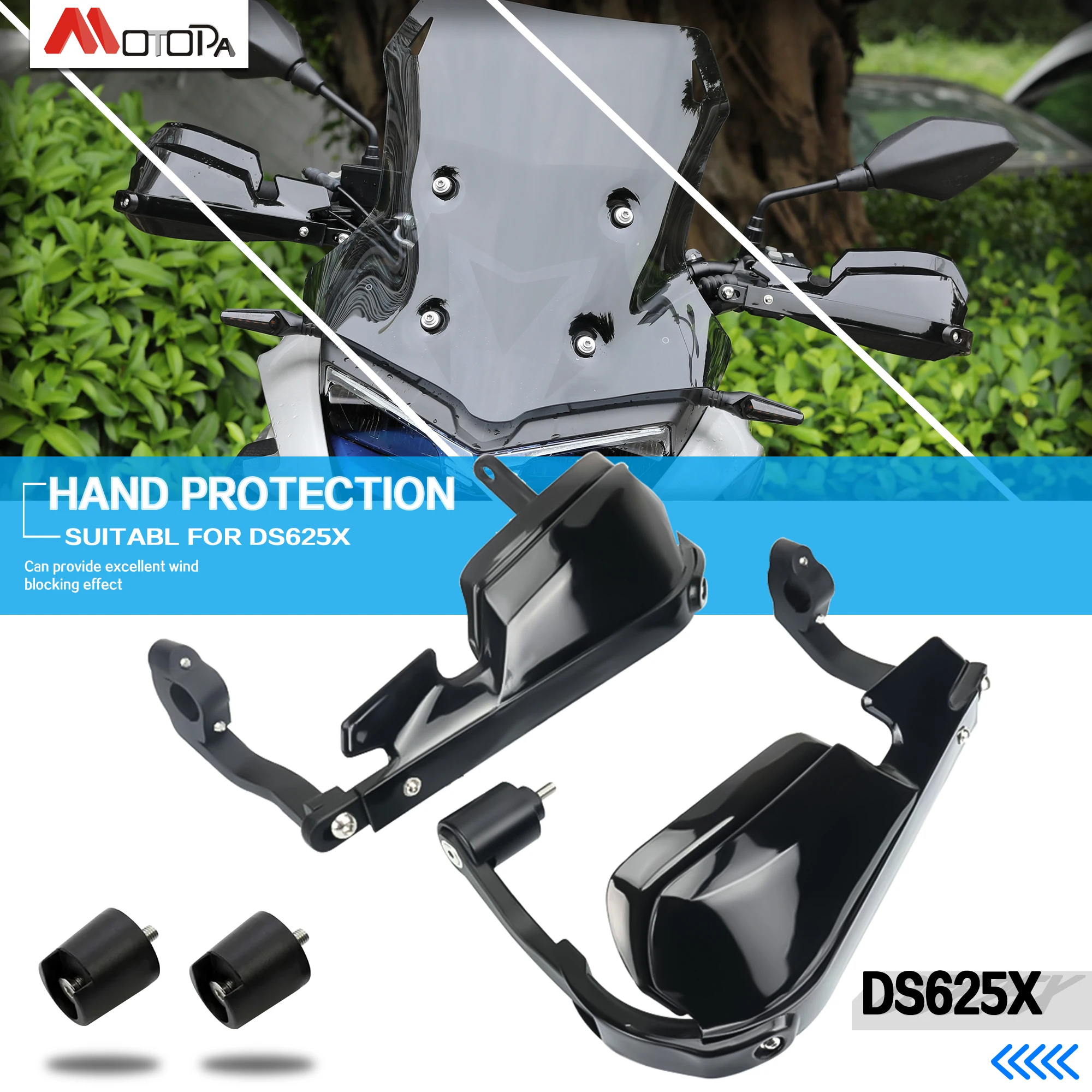 

Motorcycle DS625X Hand Guards Lever Protector Handlebar new aluminum alloy Handguard For VOGE DS625X 2025 DS 625DSX 2024 2025 ﻿