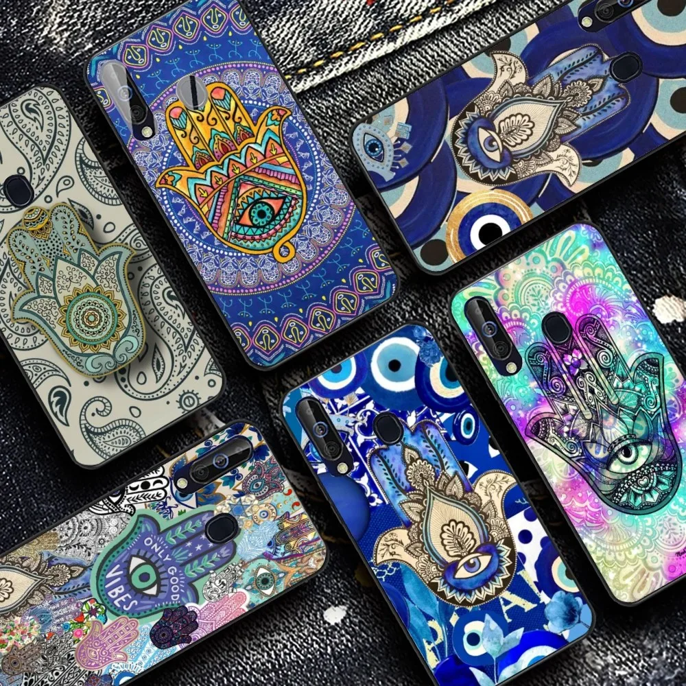 

Hamsa Hand Of Fatima Phone Case For Samsung A 10 11 12 13 20 21 22 30 31 32 40 51 52 53 70 71 72 73 91 13 shell