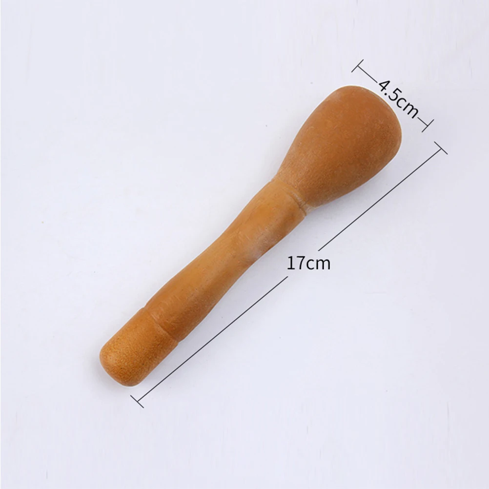 

Garlic Masher Pestle Pedestal Bowl Set Kitchen Tools Spice Manual Use Practical Gadgets