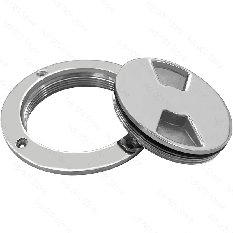 3/4/5/6 inch Stainless Steel 316 Boat Deck Inspection Plate Round Deck Inspection Access Hatch Cover  For Yacht Marine