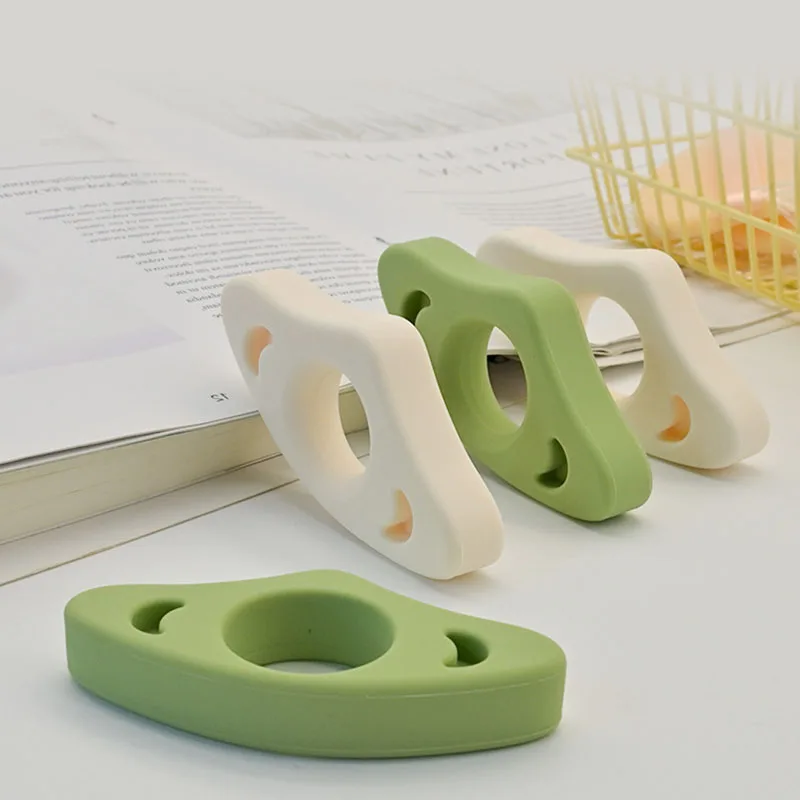 1 حامل كتب إبهام من السيليكون، ملحق قراءة مرن للكتب والمجلات، مستلزمات مكتبية يومية متينة