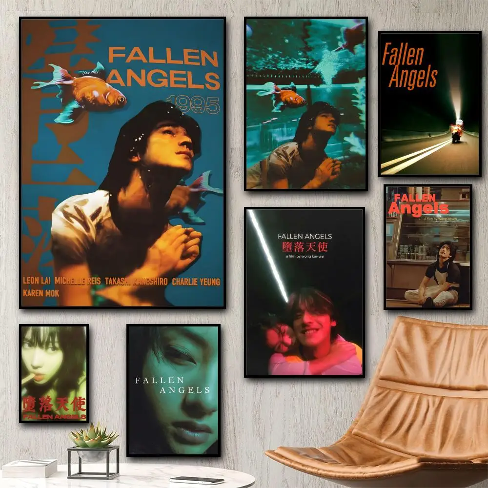 

TV F-FALLEN ANGELS Movie Anime Painting Calligraphy HD Waterproof Canvas Art: Aesthetic Wall Decor Home,Bar & More