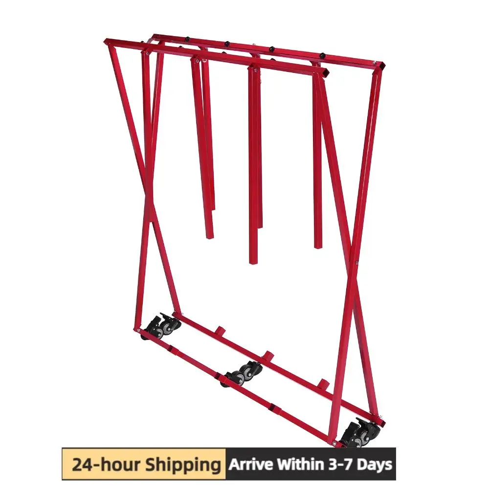 

Тележка для перевозки кузовов грузовиков с 6 колесами, съемная платформа-транспортер для авто, грузоподъемность 800 фунтов, для хранения автомобилей и мастерских