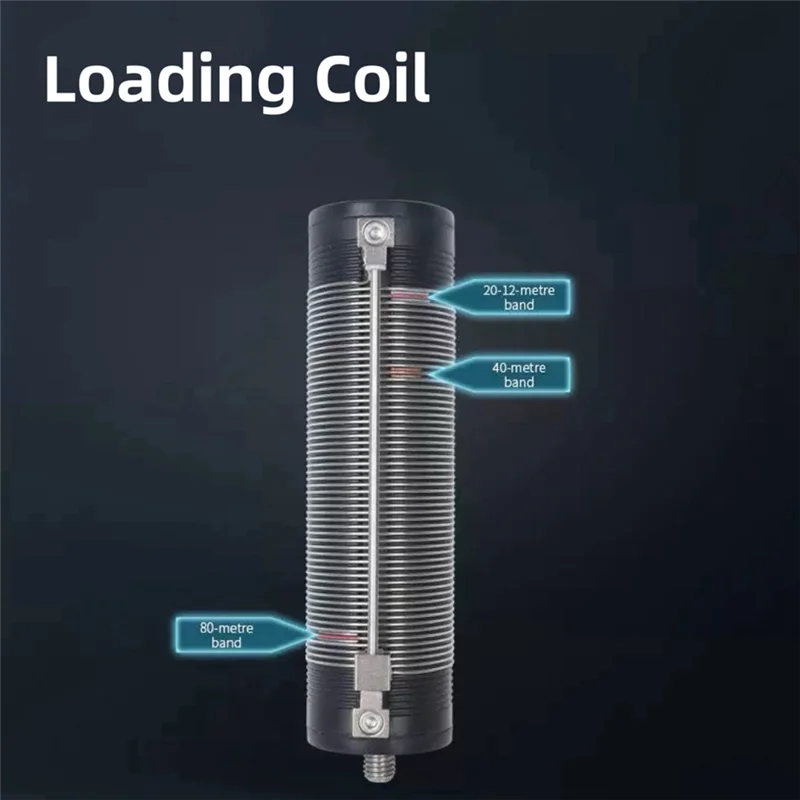 ABZZ-3.5-50Mhz 80M-6M 10 밴드 100W 단파 GP 안테나 단파 라디오 용 야외 단파 안테나