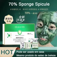 Peeling de algas naturales para el rostro, Kit de exfoliación de melasma blanqueador, Breakouts de algas marinas, hidratante, rejuvenecedor de poros, cuidado de la piel