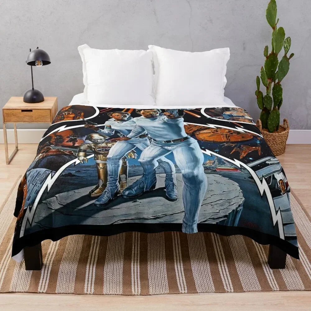 

Buck Rogers - Digital Art Throw Blanket Multi Purpose Soft Warm Blanket for Home Travel