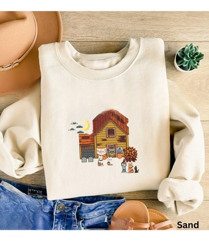Рождественский свитшот с куриц – обзор и цена Winter Clothing Stardew Valley