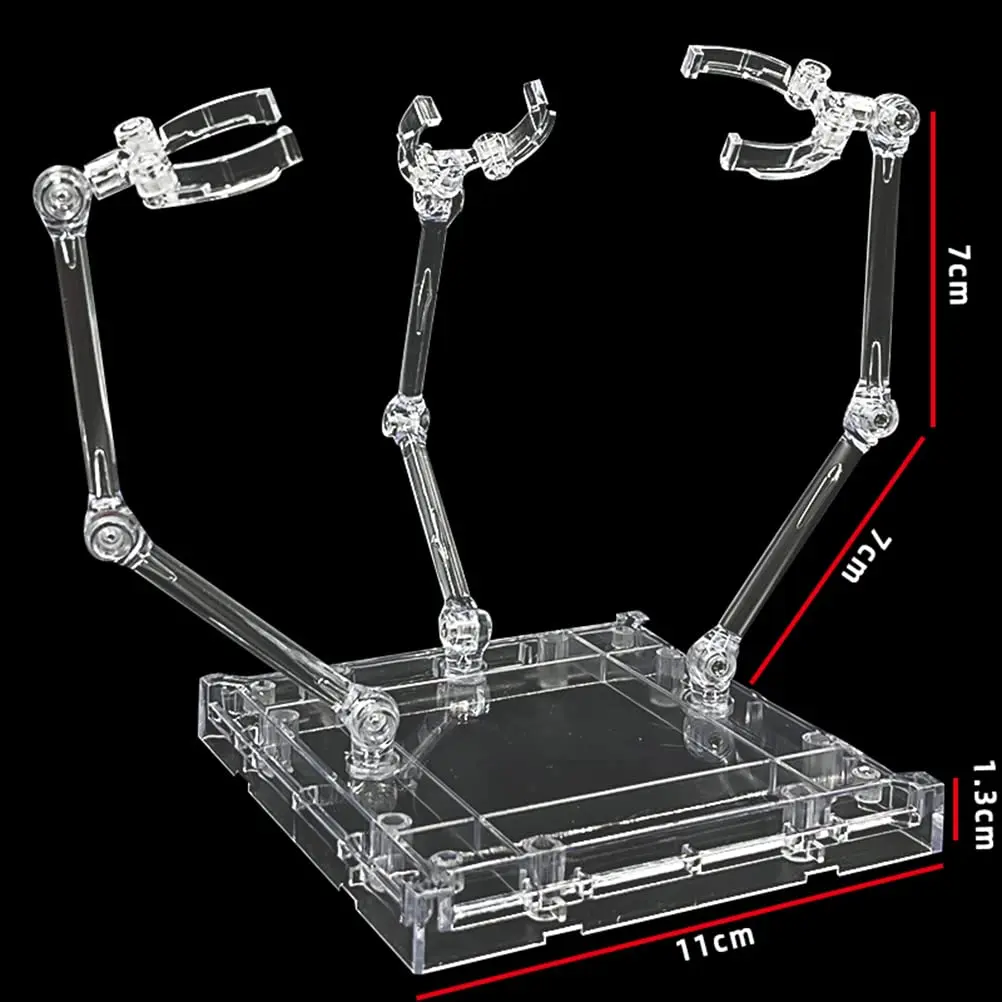 Action Figure Stand,Assembly Action Figure Display Holder Base Doll Model Support Stand for HG RG SD SHF Gundam 1/144 Toy