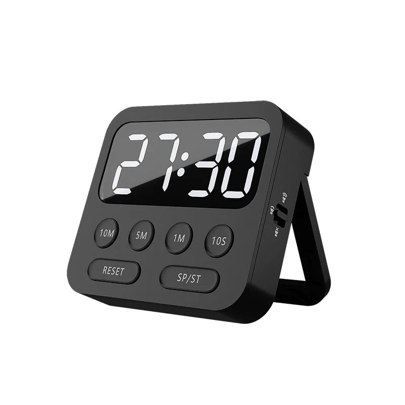 Gym countdown timer Children's work method Study table timer Digital smart kitchen timer