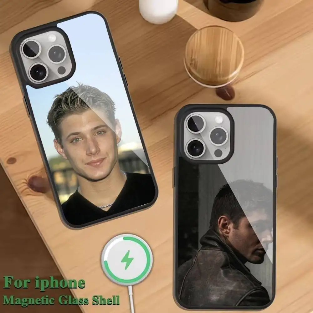 

Celebrity D-Dean Winchester Phone Case For Magnetic Wireless Charge Cover For iphone 16 15 14 13 12 11 Pro Max Plus Coque