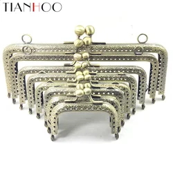 20cm Metal Frame Purse Handle Coins   Kiss Clasp Lock Accessories For Bag