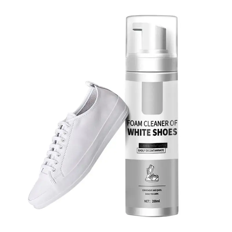 Shoe Whitener Cleaning For White Sneaker Cleaner Whiten Refreshed Polish Cleansing Gel Foam Agent Stain Dirt Remove Yellow Spray