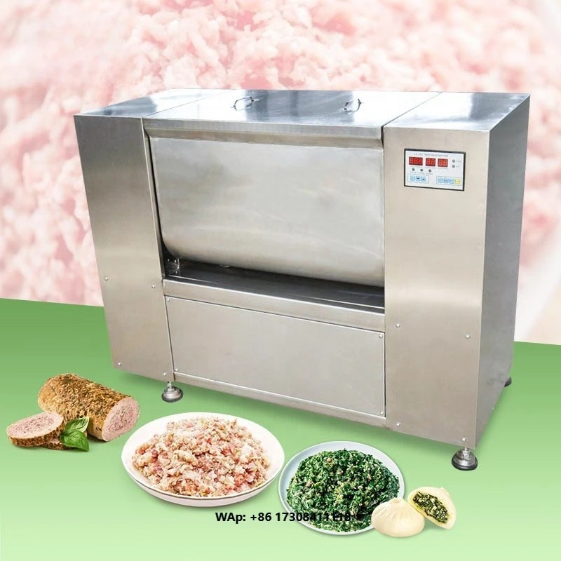 Commercial Stainless Steel 50l 100l 100kg 100 Kg Vegetable Chorizo Meat Beef Mincer Mixer Grinder Machine