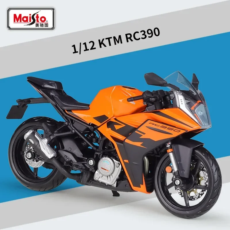 

Maisto 1:12 KTM RC390 мотоцикл высокая имитация сплава модель для взрослых коллекция украшения подарки игрушки для мальчиков
