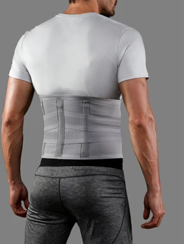 Men Women Waist Trainer Belt Waist Trimmer Weight Loss Workout Fitness Back Support 1