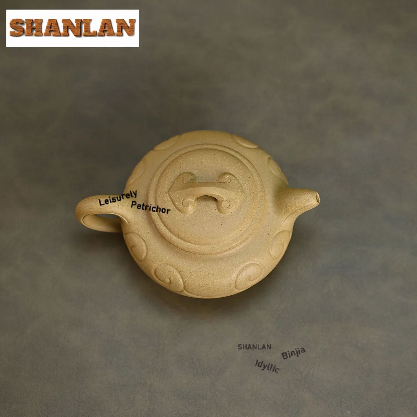 290 مللي بوتيك ييشينغ الأرجواني الطين إبريق الشاي النقي اليدوية رقيقة الجسم روي العتيقة وعاء الخام خام بن شان الطين الأخضر غلاية Zisha طقم شاي