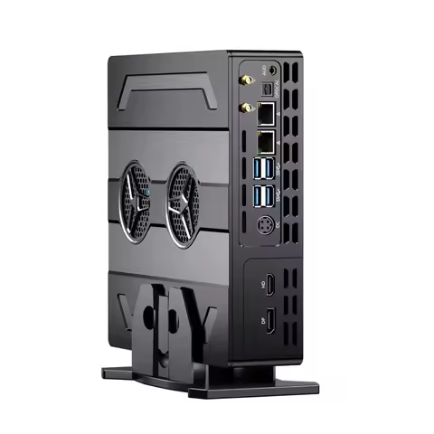 Mini Gaming Pc Core I9-12900F Gaming Mini Pc RTX4060M 8G Discrete Graphic Dual Ddr5 M.2 Nvme Computer Barebone 8K With LED